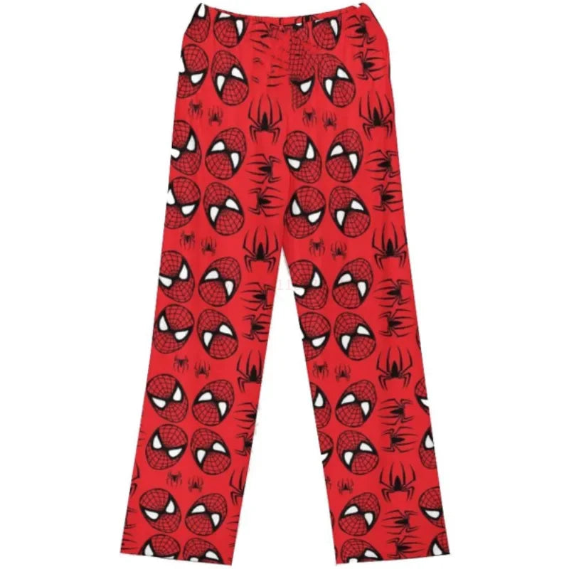 Miniso  Hello Kitty Cartoon Womens Pajama Long Pants Spring Summer Korean Edition Home Leisure Couple Pants Sleep Pant